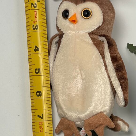 Vintage Rare Ty Beanie Baby Wise the Owl  Class of 98  Graduation - Picture 6 of 6
